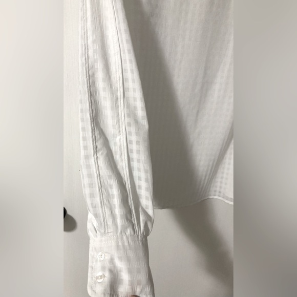 Banana Republic White Boat Neck Top - Picture 4 of 6